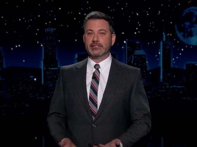 <p>Jimmy Kimmel recalls ‘comical’ visit to Mar-a-Lago</p>
