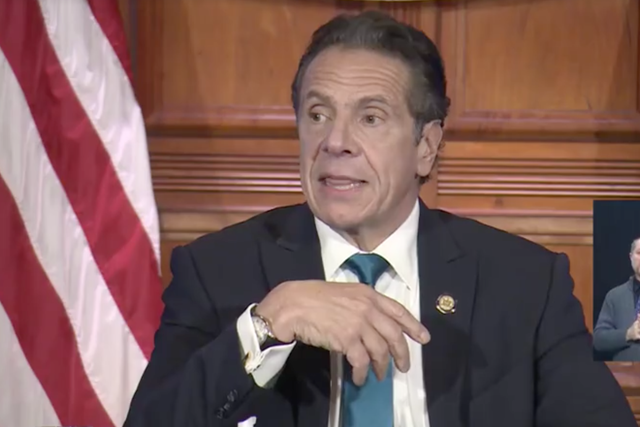 New York Governor Andrew Cuomo announces a first round of 170,000 vaccine doses are expected in the state by 15 December.