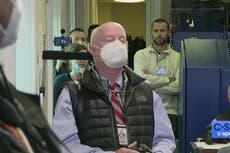 McEnany’s husband watched Covid ‘hypocrisy’ briefing without mask