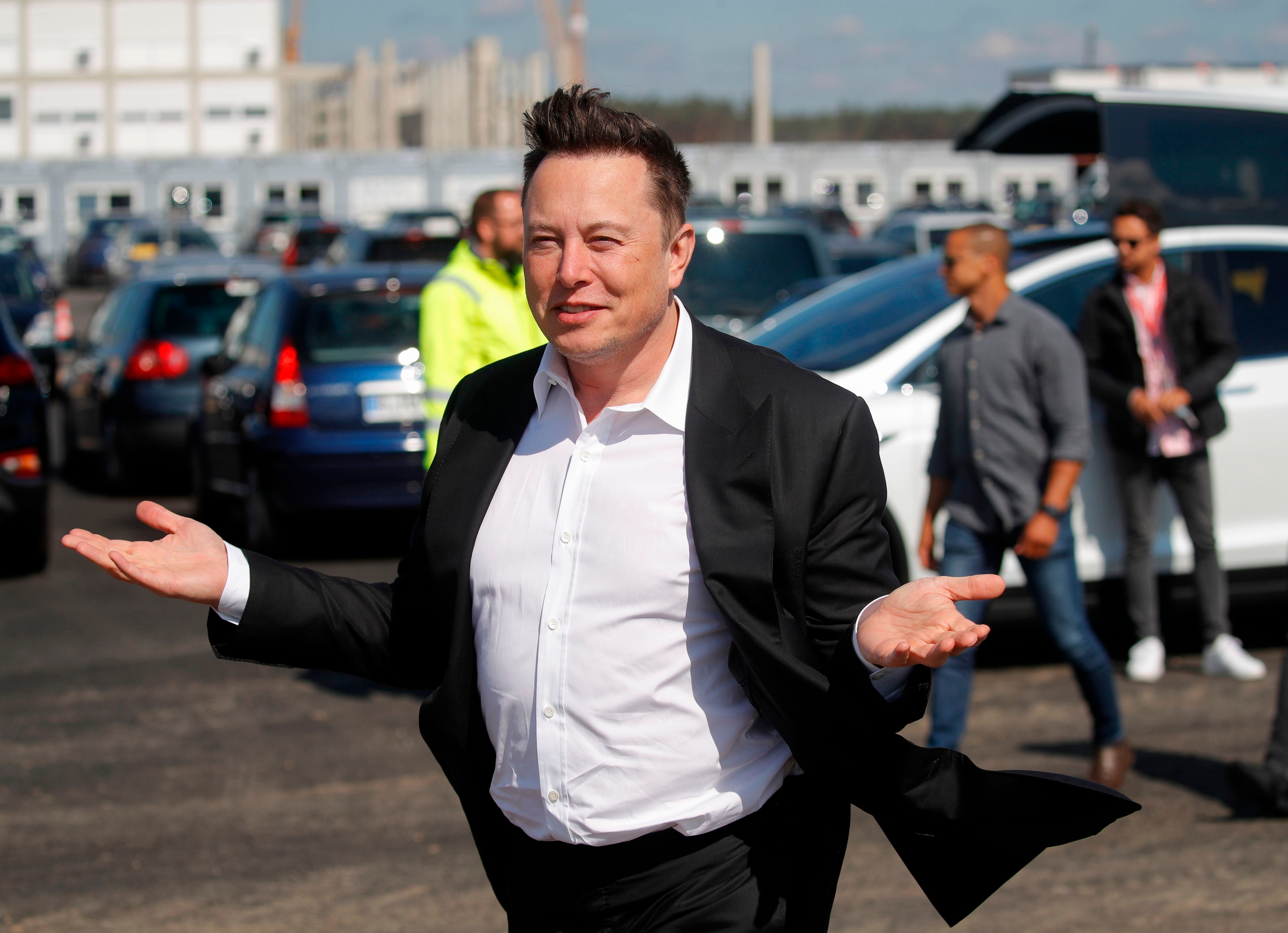 Elon Musk warns staff stock price could get ‘crushed like a souffle under a sledgehammer'
