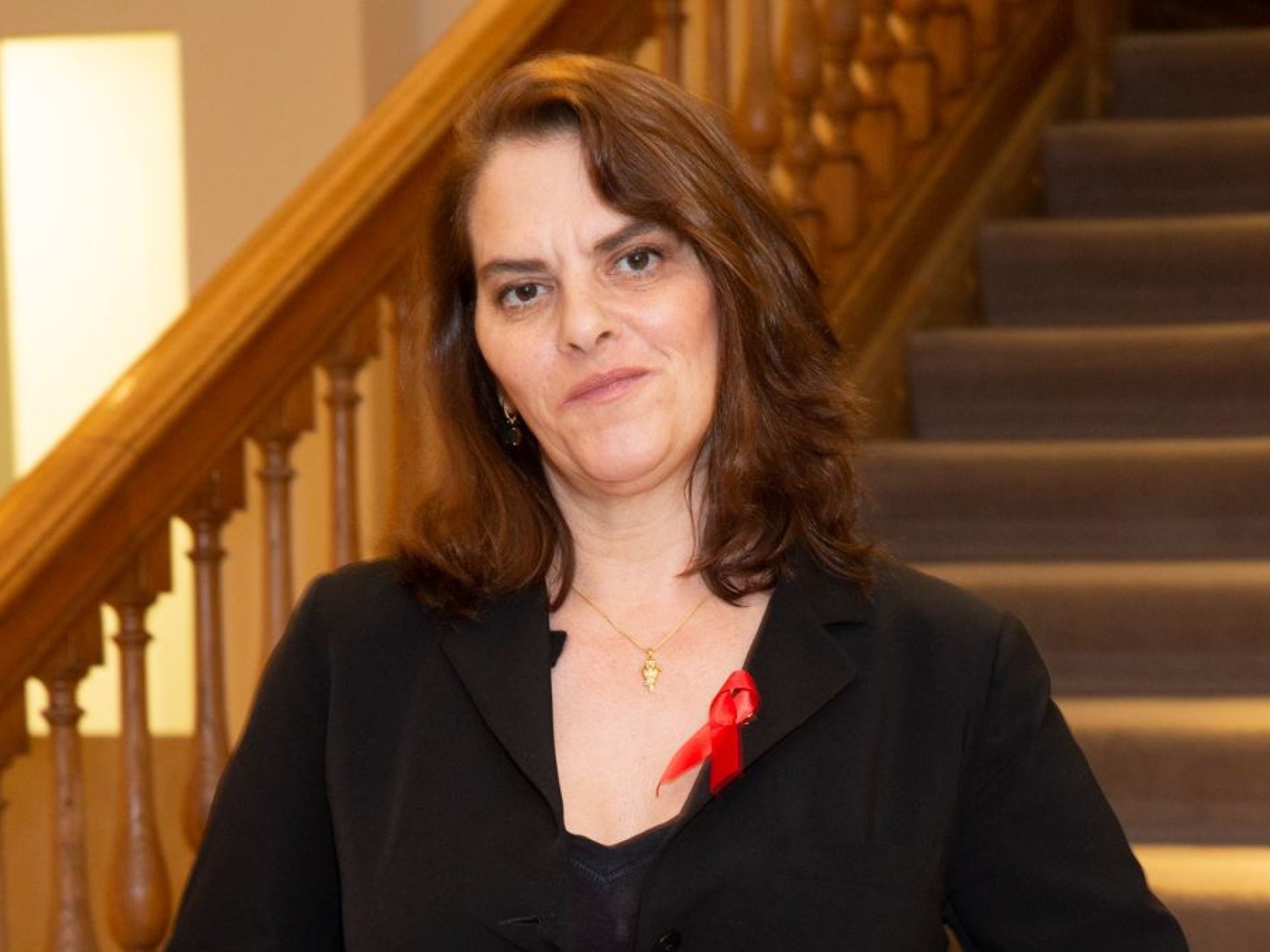 Tracey Emin at Terrence Higgins Trust Gala Auction, Christies, London, 3 March 2020