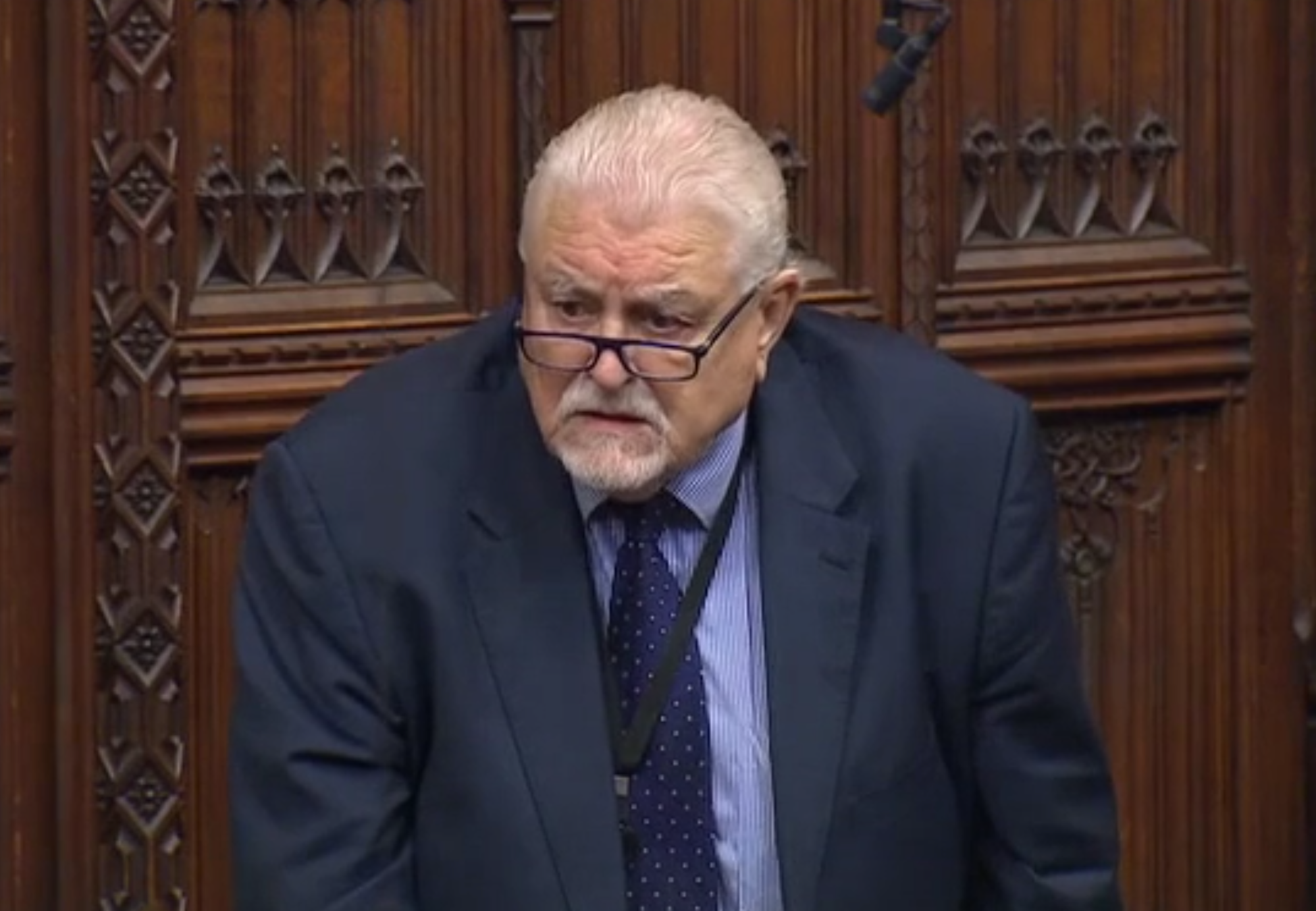 Lord Ken Maginnis speaking in the House of Lords earlier in the year