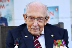 Captain Tom Moore’s fundraising named 2020 highlight by British public