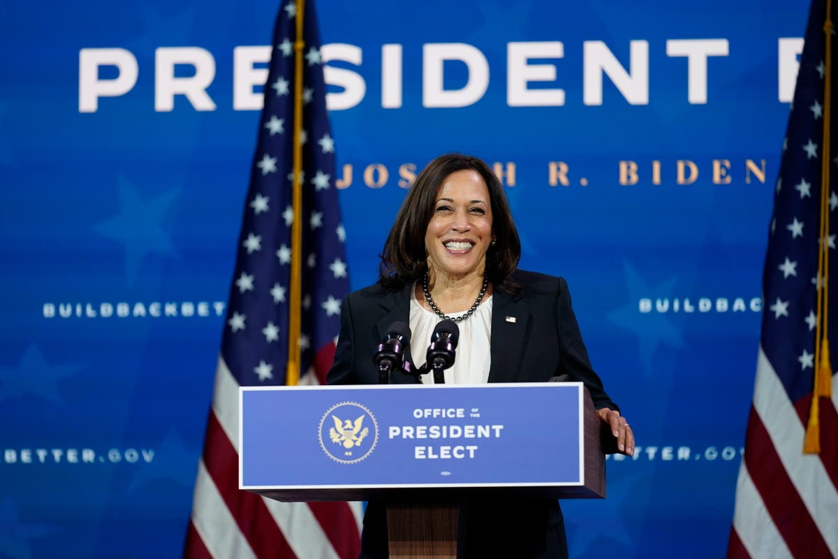 The Latest: Kamala Harris names Tina Flournoy chief of staff