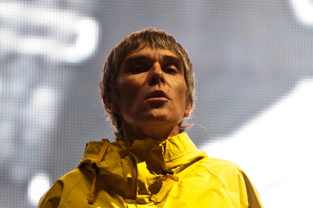 <p>Ian Brown of the Stone Roses</p>