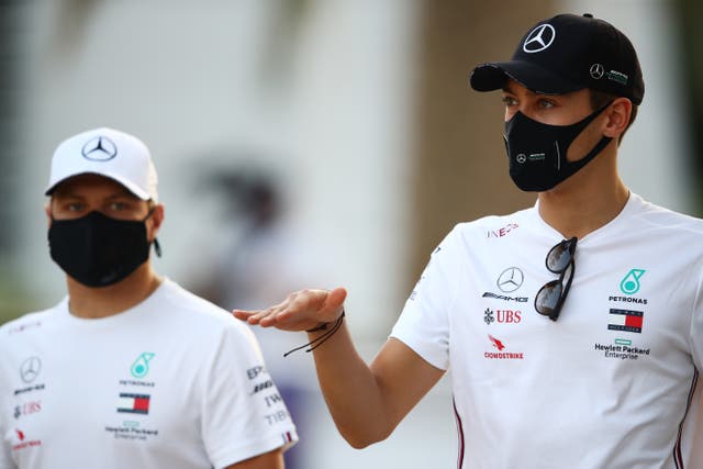 George Russell steps up to Mercedes this weekend that piles the pressure on Valtteri Bottas
