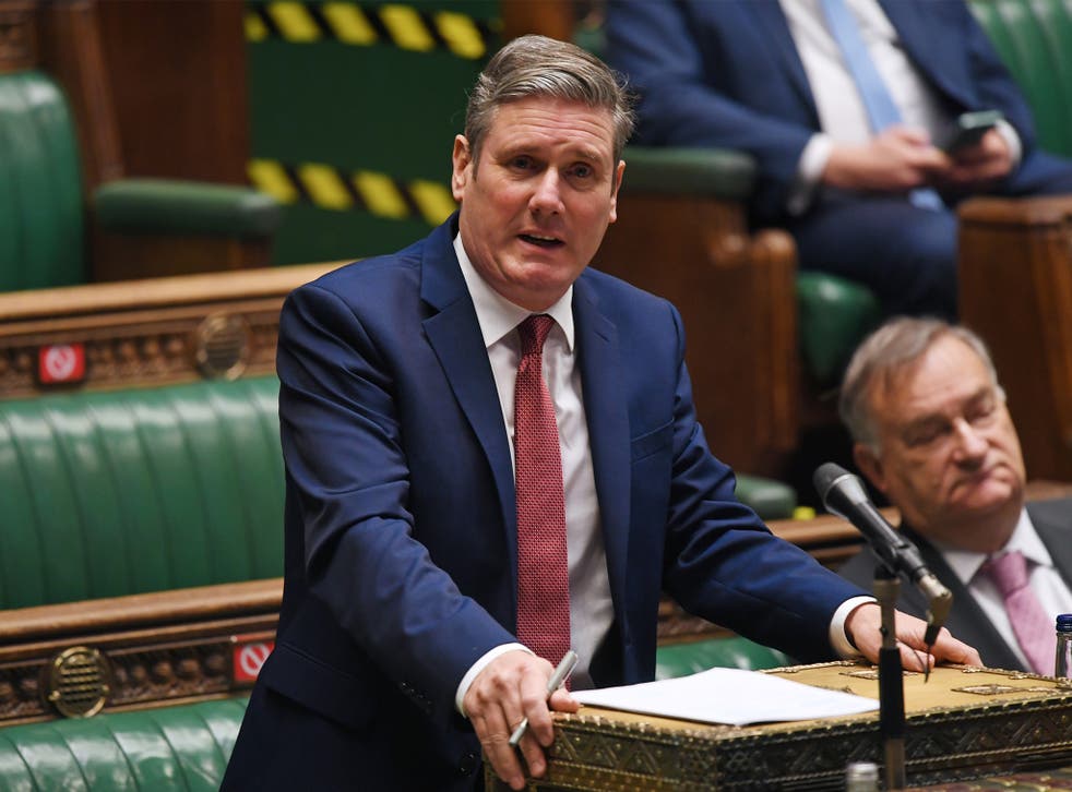 <p>Keir Starmer in the House of Commons</p>
