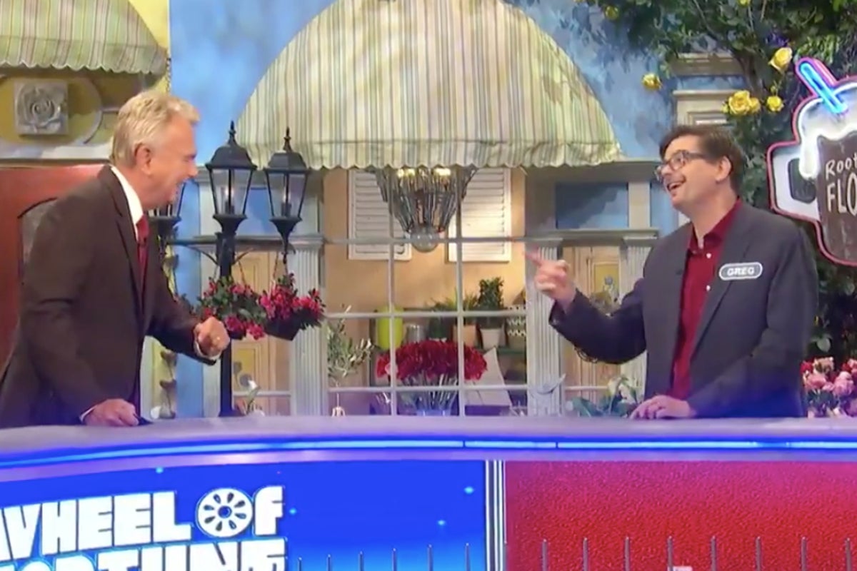 Pat Sajak glaring at Wheel of Fortune contestant goes viral