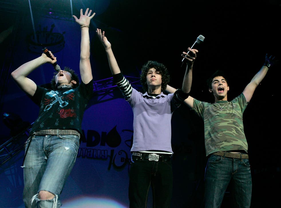 Jonas Brothers at the Radio Disney Totally 10 Birthday Concert in 2006