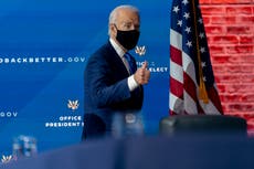 Among first acts, Biden to call for 100 days of mask-wearing