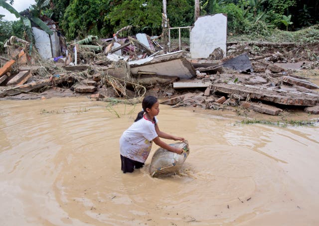 APTOPIX Indonesia Floods