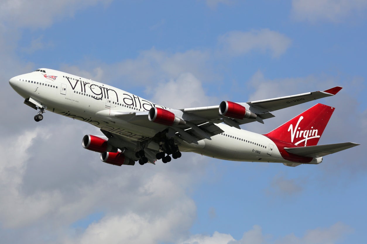 Virgin Atlantic came joint bottom place