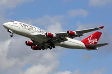 Virgin Atlantic to host pop up restaurant on Boeing 747 before it retires from service