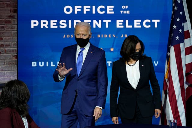 <p>Joe Biden and Kamala Harris</p>