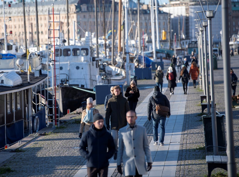 Covid No Lockdown Sweden To Shut Secondary Schools For A Month To Combat Second Wave The Independent