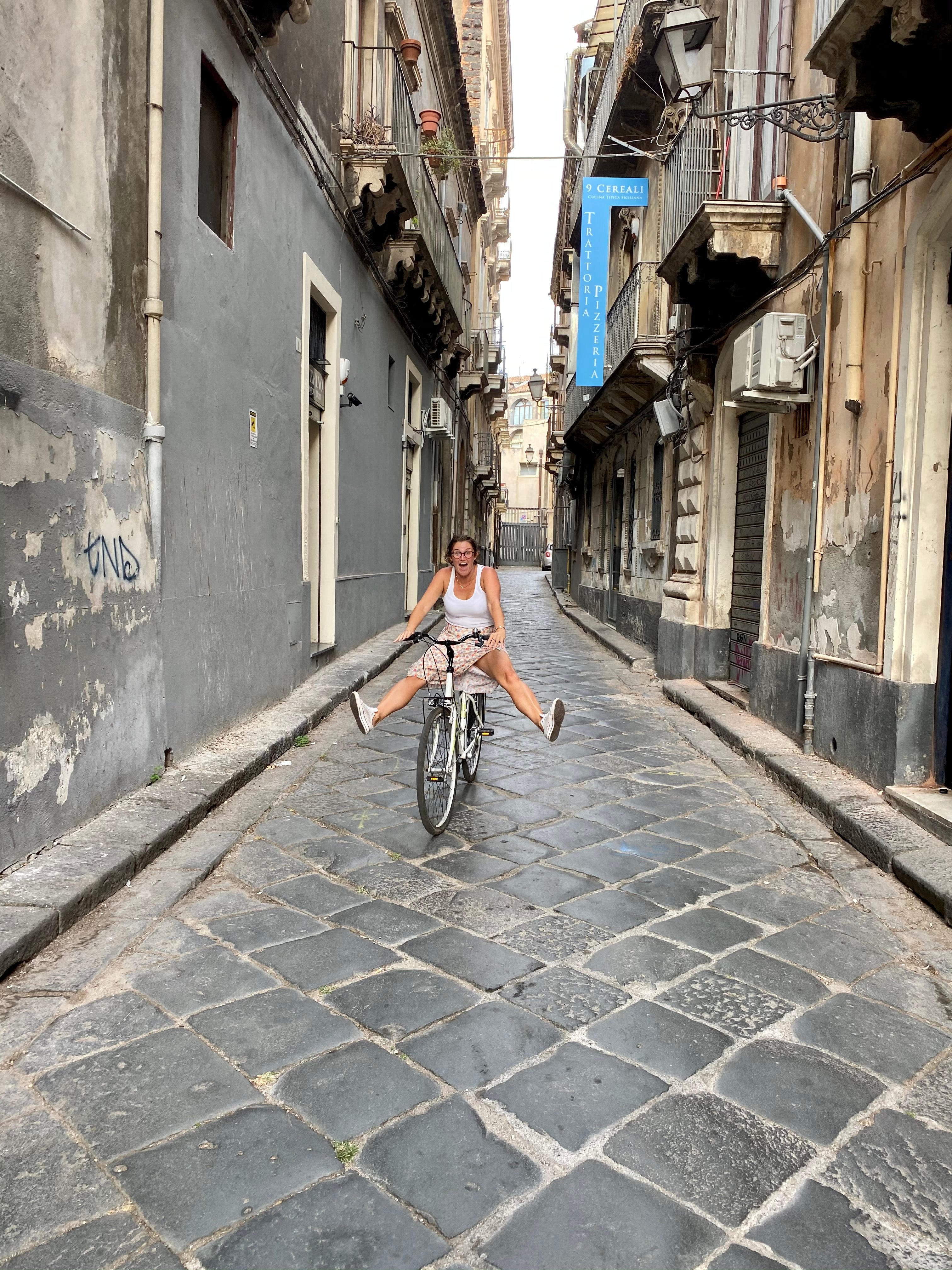Ella living la dolce vita in Sicily
