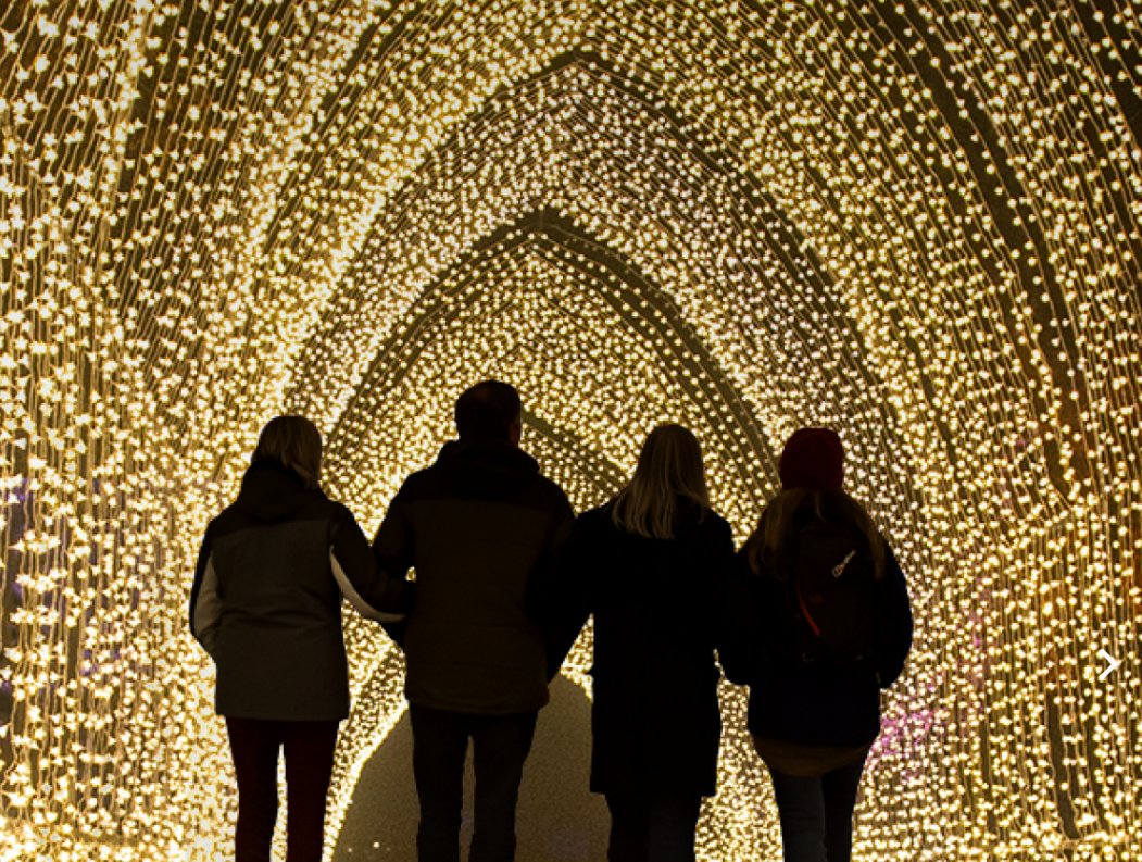 Try an illuminated Christmas trail at Blenheim Palace