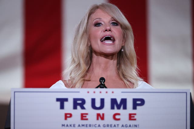 <p>Kellyanne Conway once defended false claims by the Donald Trump administration by calling them ‘alternative facts’ </p>