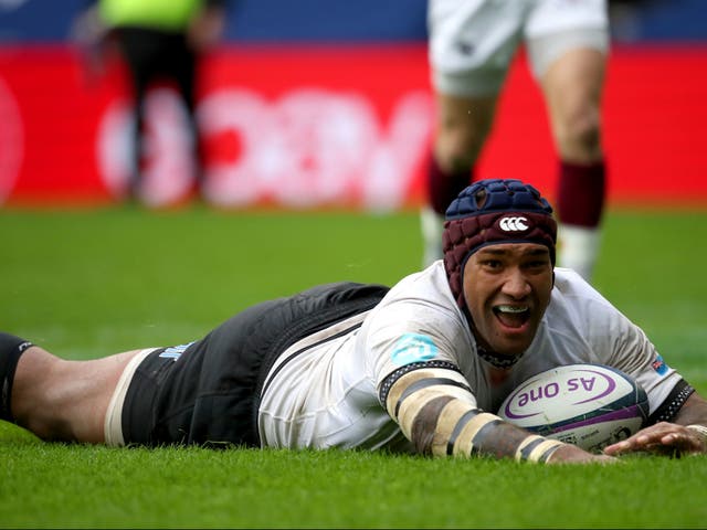 Nemani Nadolo scored three tries to lead Fiji past Georgia in his first match out of retirement