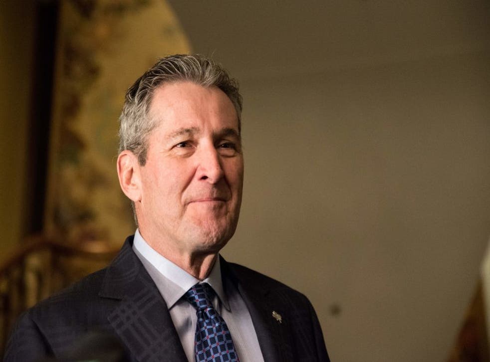 <p>Primer ministro de Manitoba, Brian Pallister.</p>