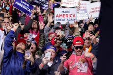 Trump crowd shouts at ‘traitors’ Fox News for Biden election call