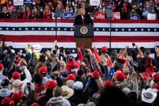 AP FACT CHECK: Trump floods rally with groundless grievances
