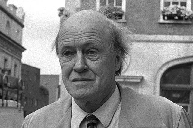 <p>Roald Dahl in 1988, two years before his death</p>
