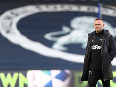 Rooney hits out at Millwall fans’ behaviour in booing BLM gesture