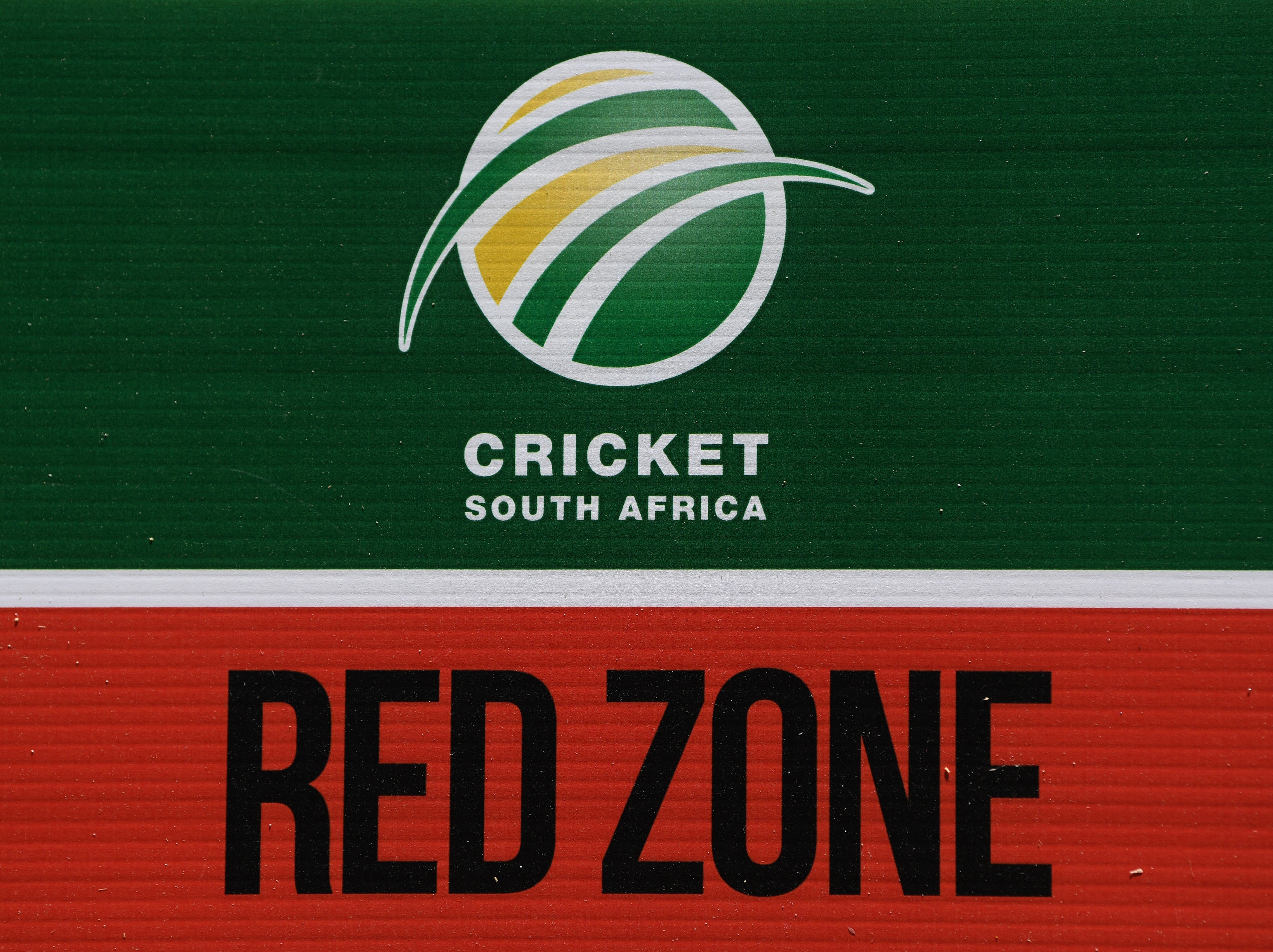 A sign at South Africa’s Newlands ground