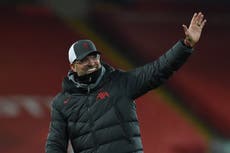 Klopp admits to ‘goosebumps’ as Liverpool fans return to Anfield