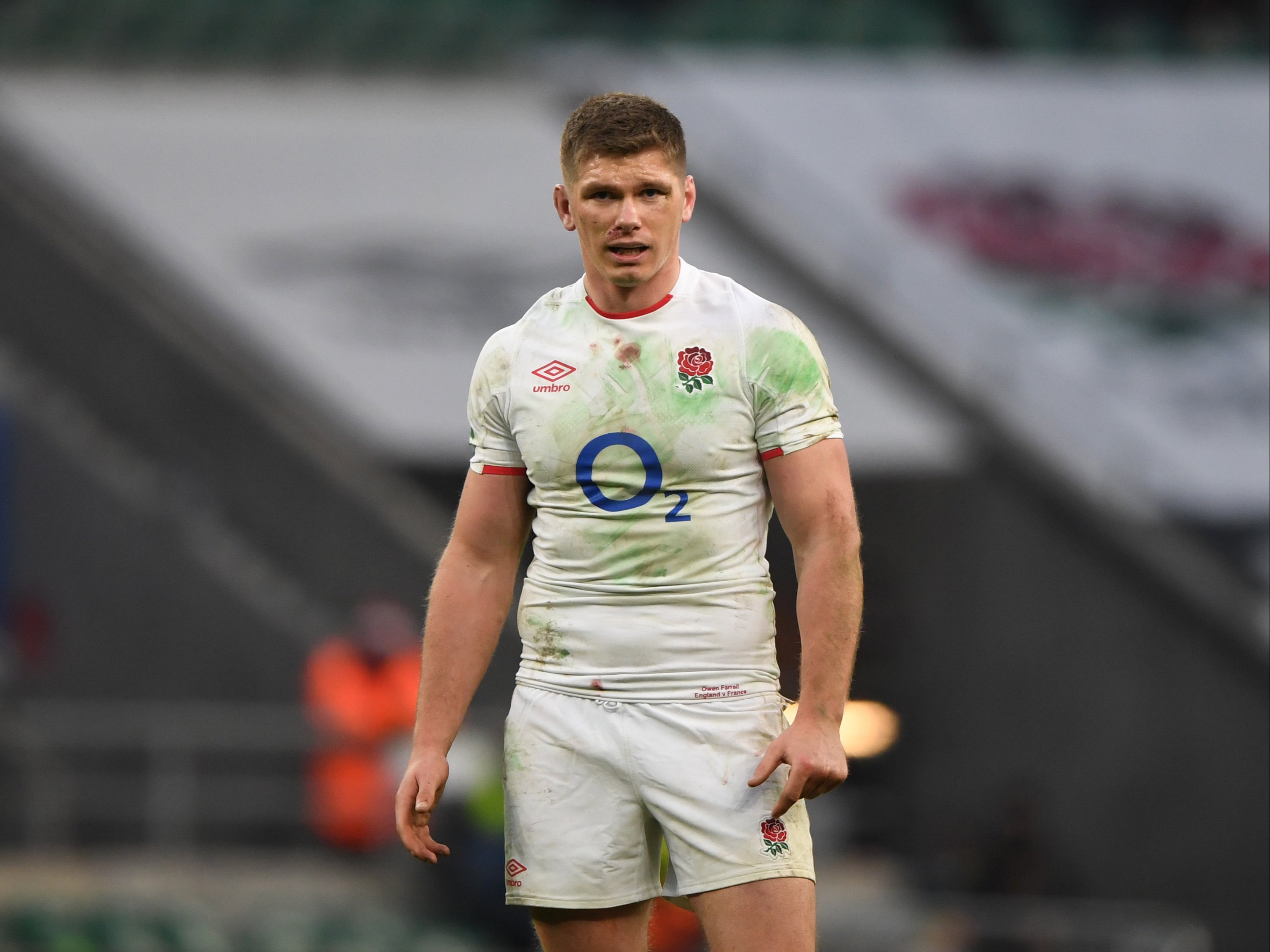 Owen Farrell left it late to kick the winning points as England defeated France to win the Autumn Nations Cup