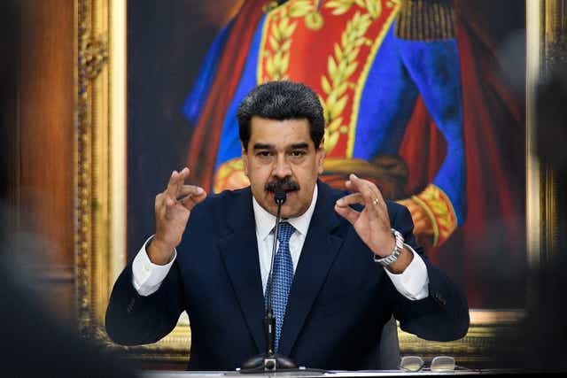 Nicolas Maduro, the current President of Venezuela