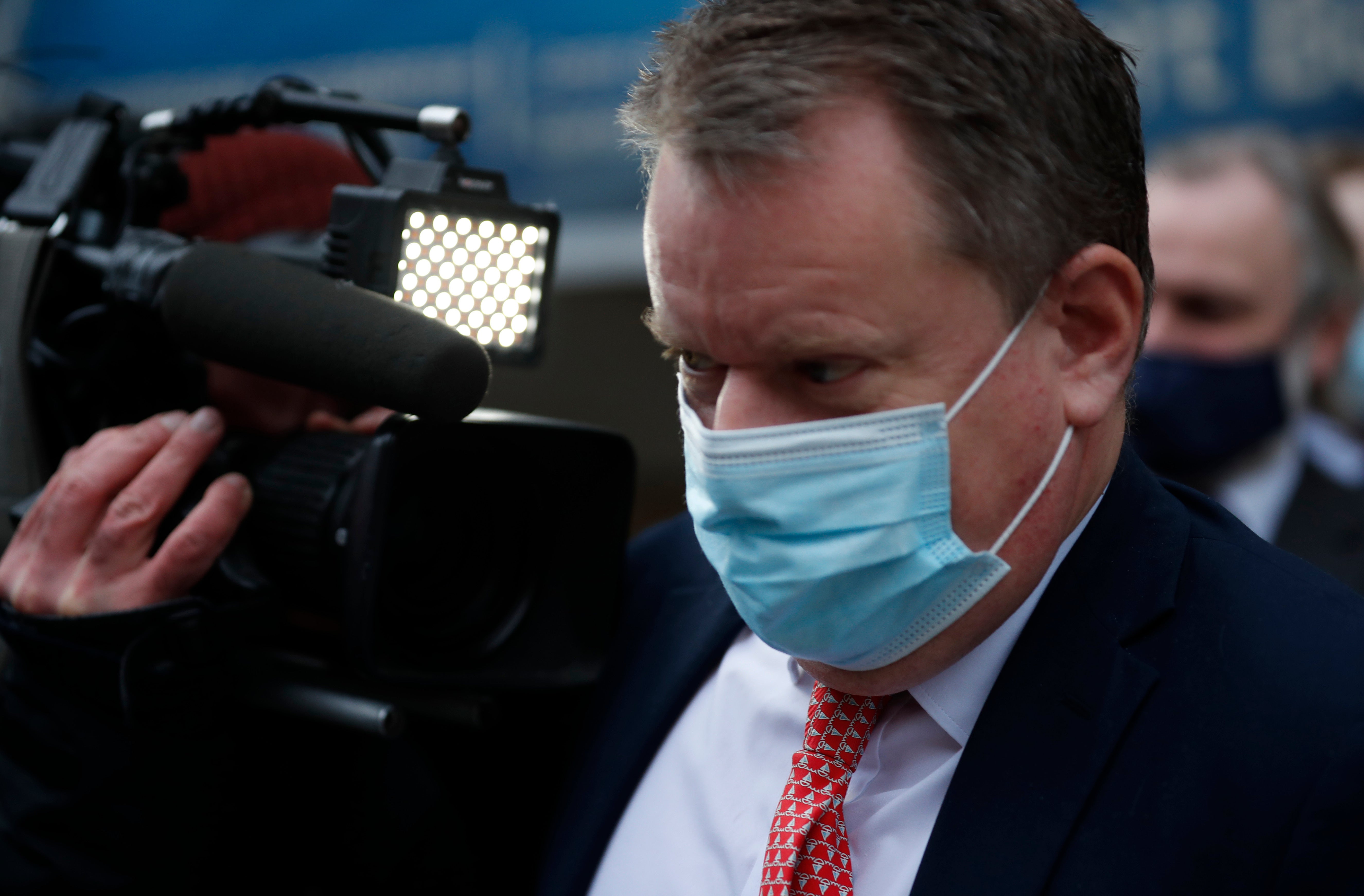 Britain’s chief negotiator David Frost in Brussels for last-ditch talks