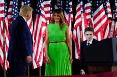 Melania Trump reportedly looking at schools in Florida for son Barron