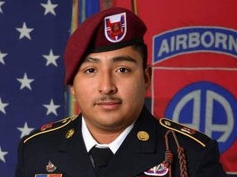 Enrique Roman-Martinez, a paratrooper with the 82nd Airborne Division from Chino, California was reported missing on 23 May
