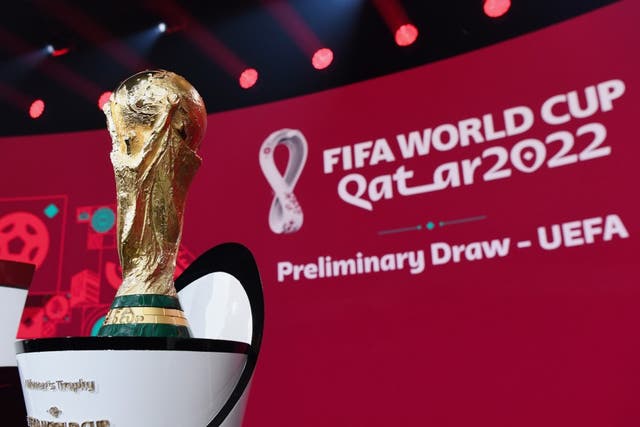 A general view of the World Cup draw