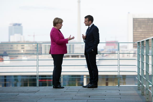 <p>Where Angela Merkel and Emmanuel Macron agree is on the inviolability of the sacred single market</p>