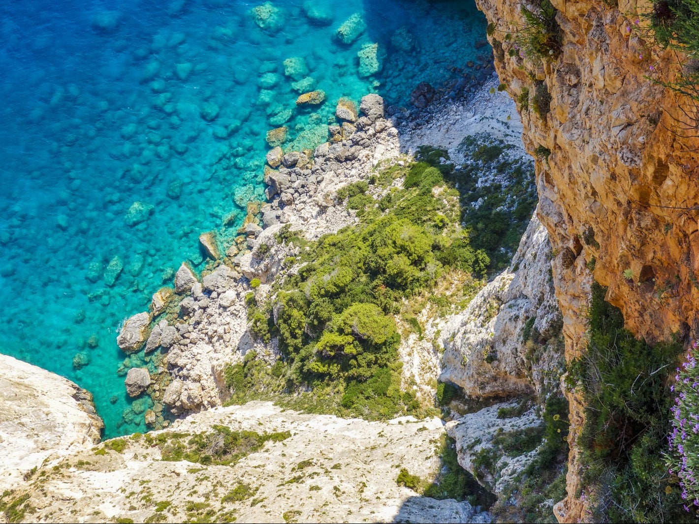 Finding private coves in Zante’s less touristy side