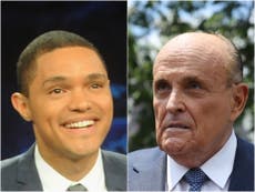 Trevor Noah mocks Rudy Giuliani over Covid diagnosis