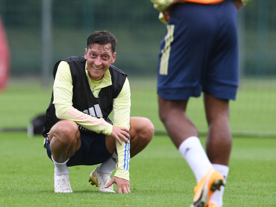 Mesut Ozil has not featured for Arsenal this season