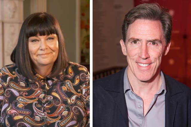 Dawn French and Rob Brydon star in Roald & Beatrix together