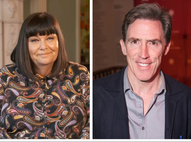 Dawn French and Rob Brydon star in Roald & Beatrix together