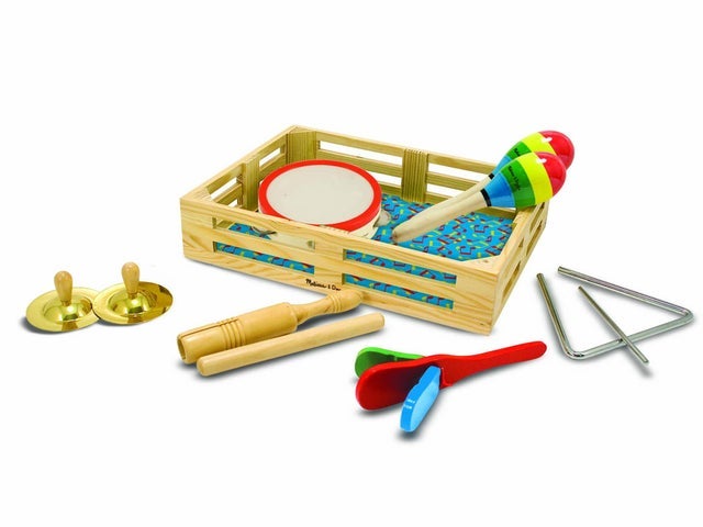 Dance to the beat of your own drum with this nifty music set