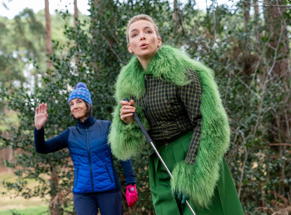 Jodie Comer and Harriet Walter in the third season of Killing Eve