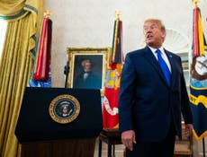 Trump suddenly exits Medal of Freedom award leaving recipient baffled