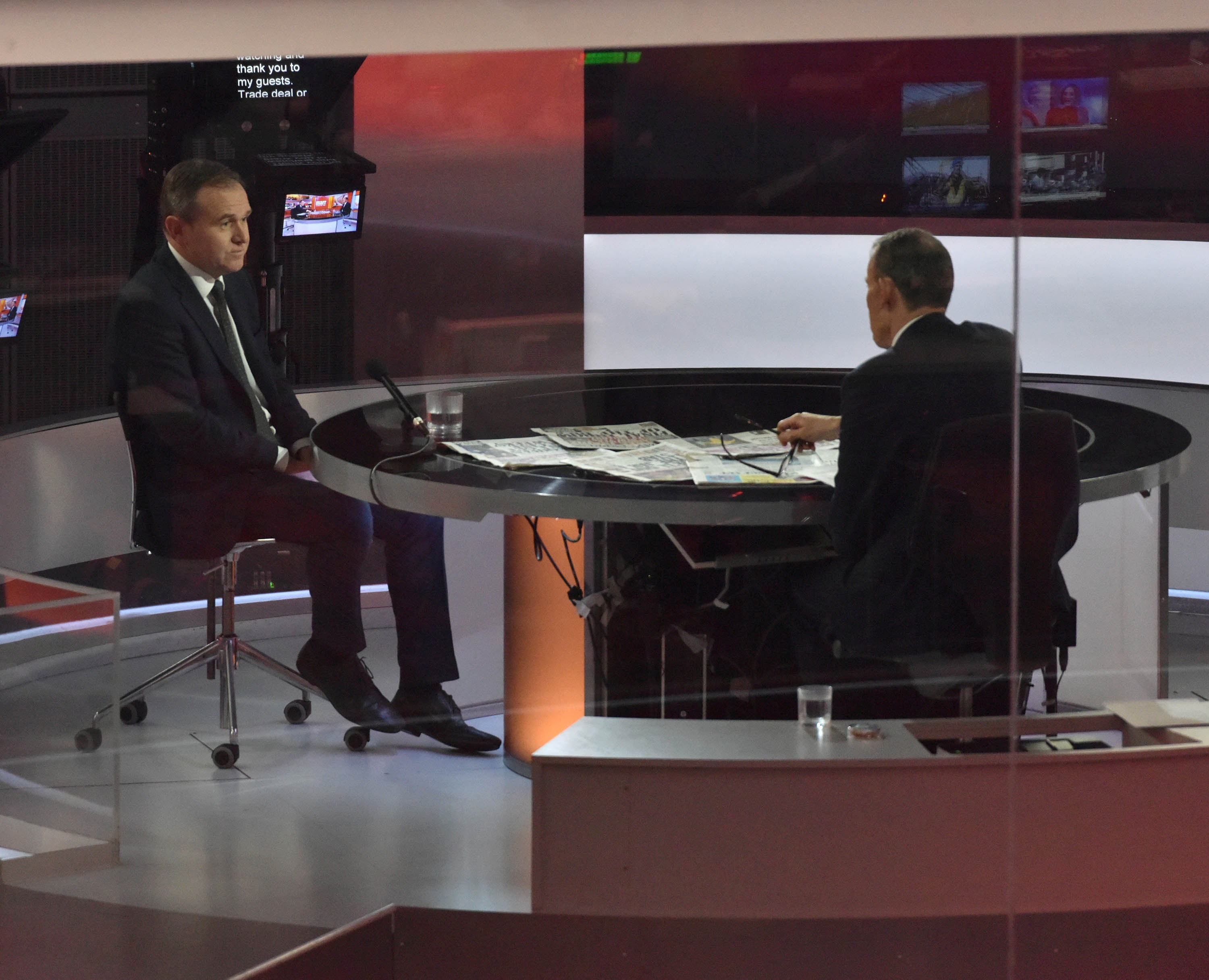 George Eustice appears on BBC TV's The Andrew Marr Show; news is seen as the most important public service offering