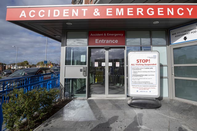 Accident and emergency services were placed under greater pressure because of social care cuts