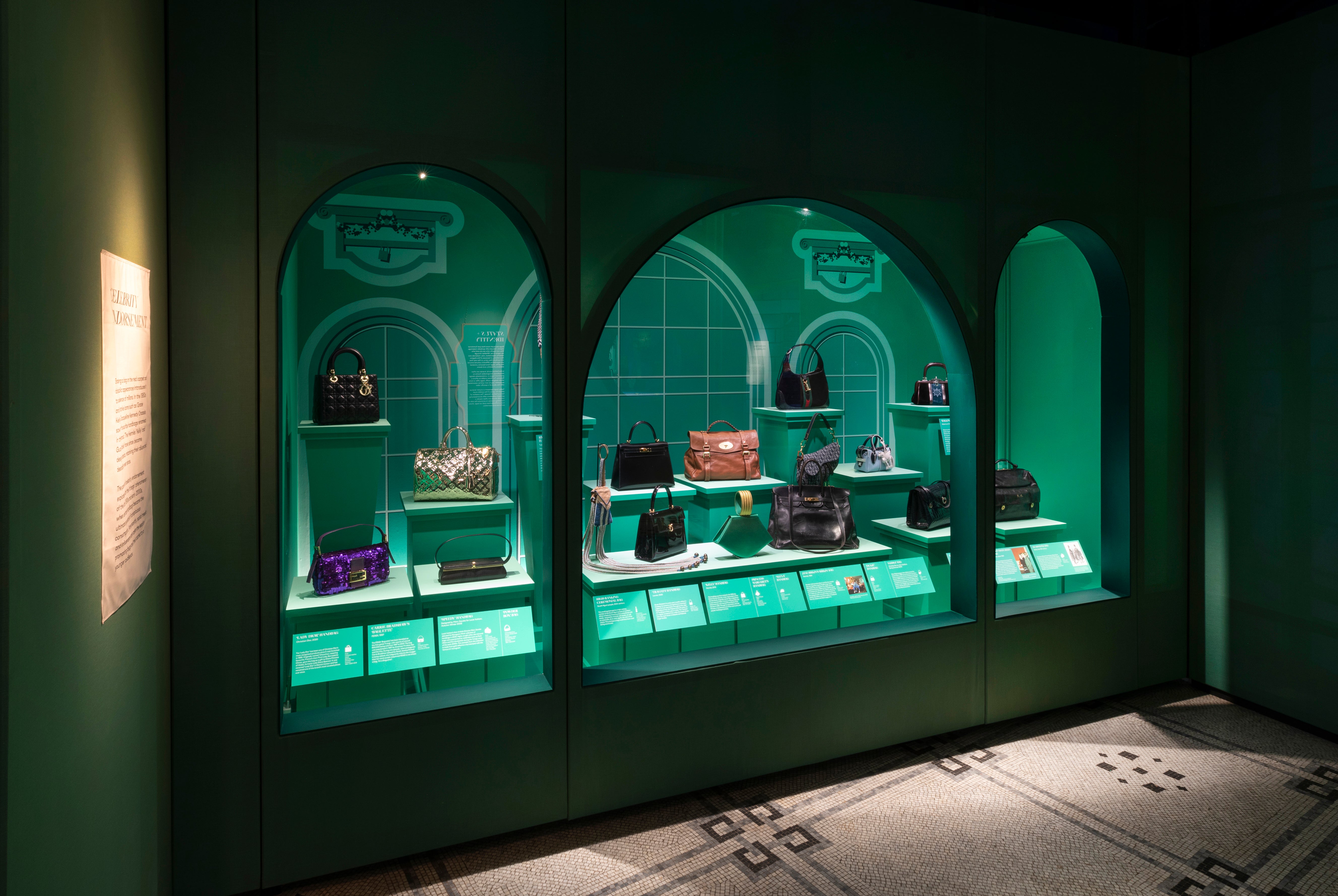 V&A museum: Handbag exhibition features Hermès and Louis Vuitton designs