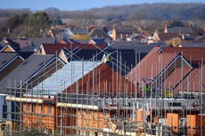 No plan for ‘ambition’ of 300,000 new homes a year, government admits