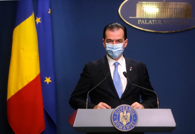 Ludovic Orban (EPA/ADRIAN PACLISAN / ROMANIAN GOVERNMENT)